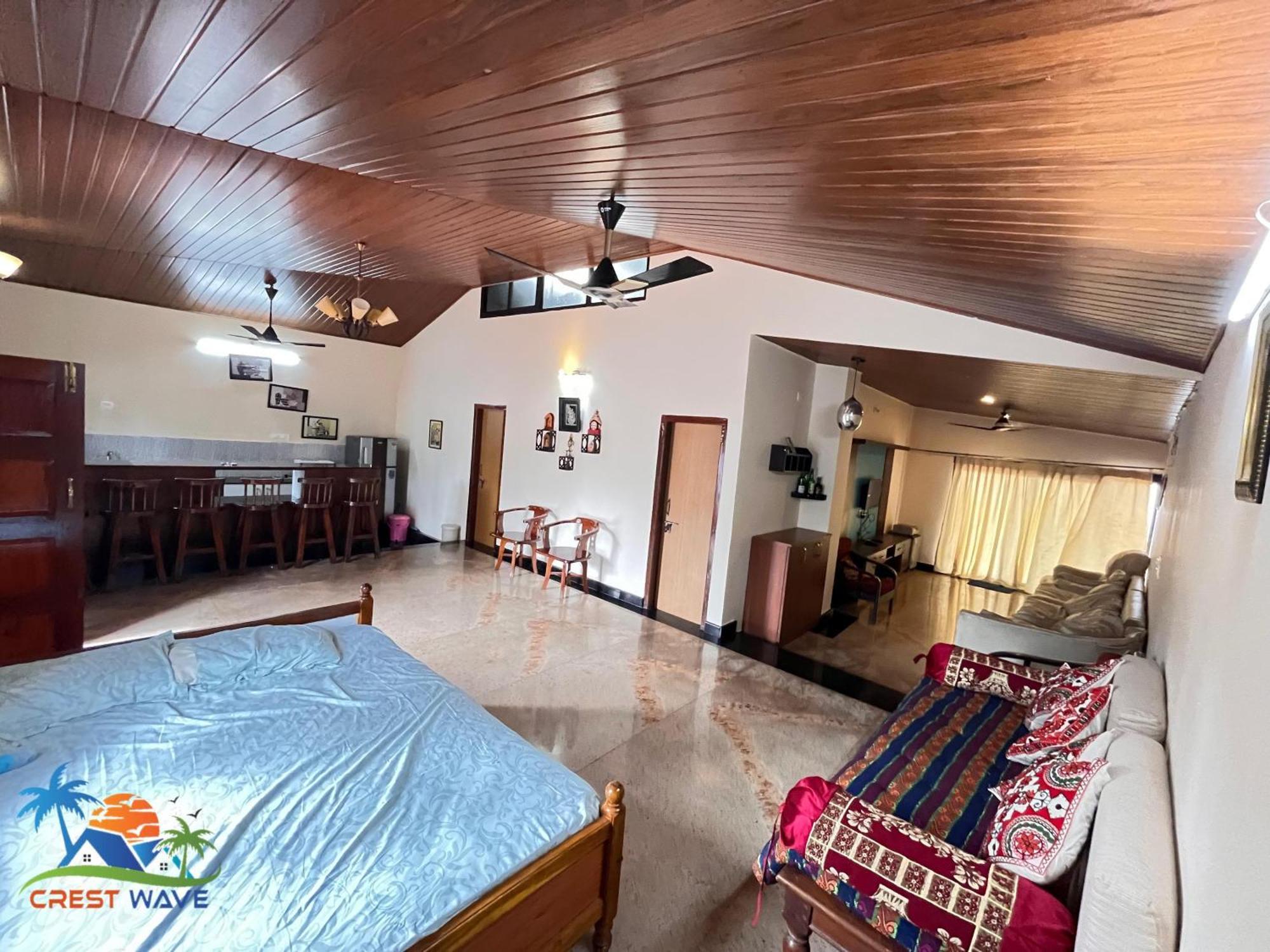 Crest Wave Beach Home Stay 우두피 외부 사진